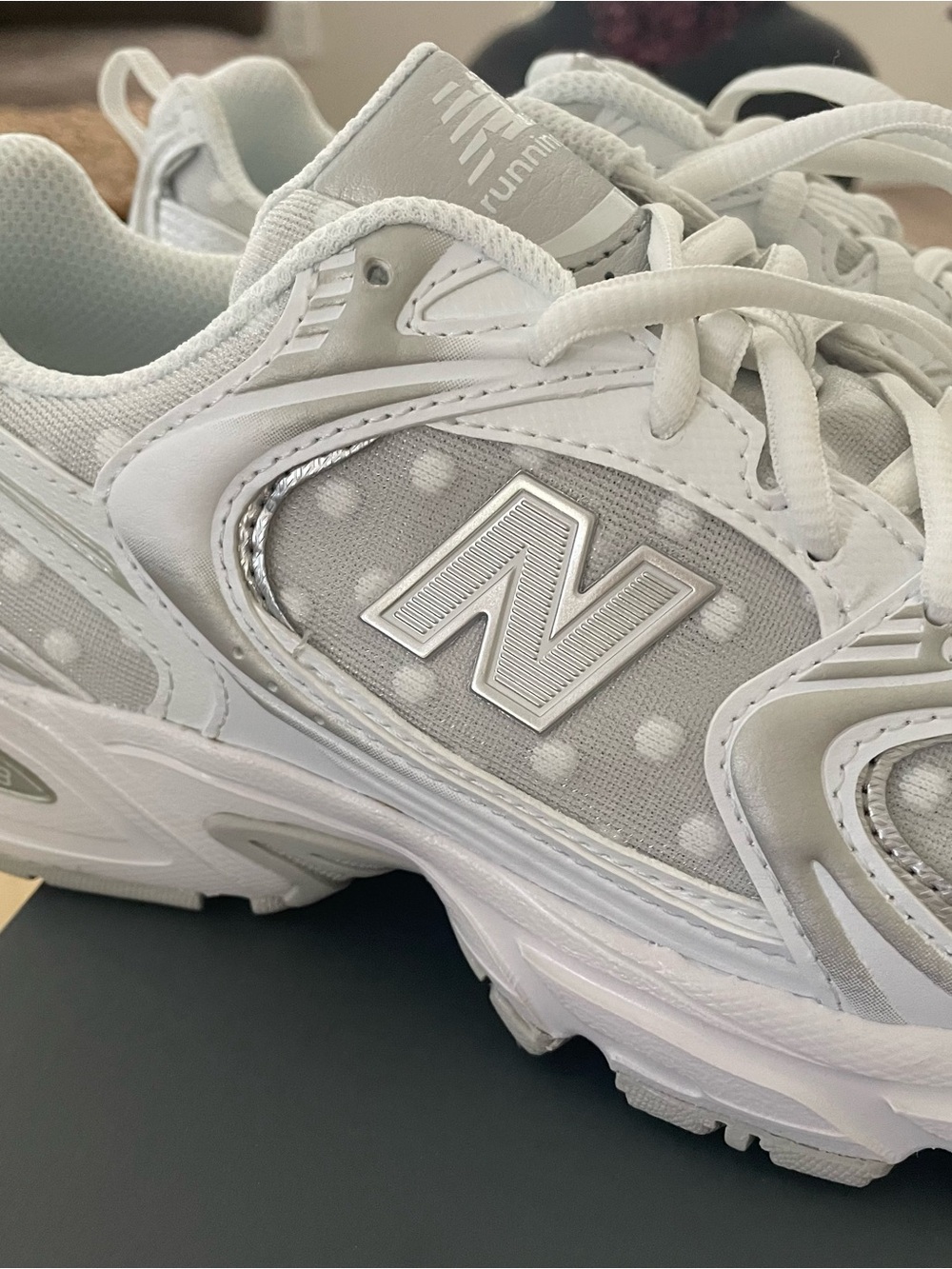 New Balance 530 Polka Dot Shoes Size W6.5 - Picture 3 of 10